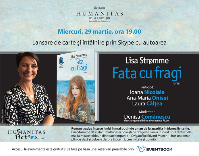 Lansare și întâlnire via Skype cu Lisa Strømme