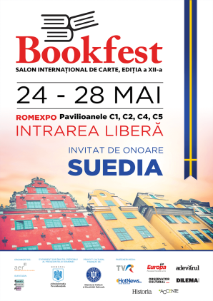 Bookfest 2017. Suedia, țară invitată